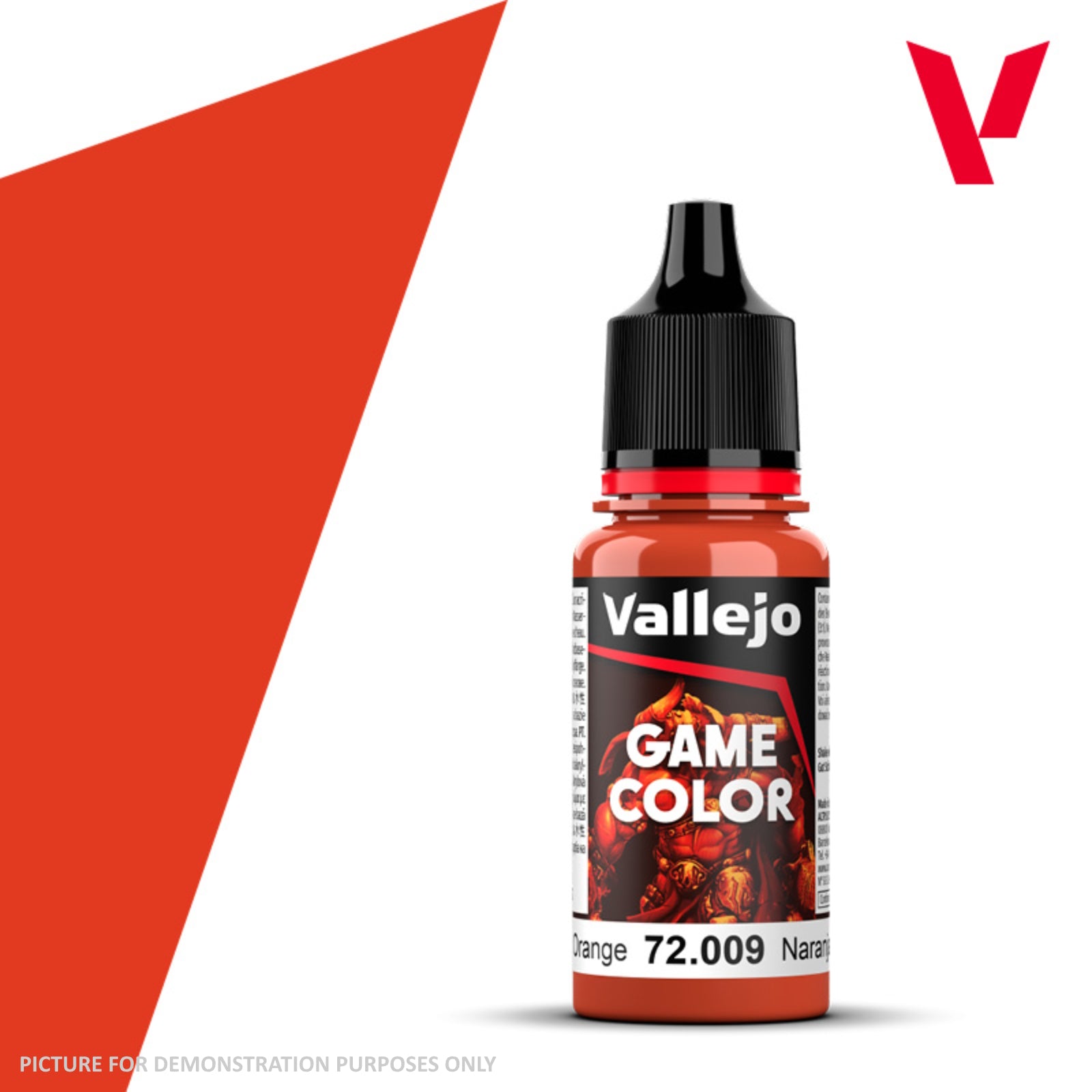 Vallejo Game Colour - 72.009 Hot Orange 18ml